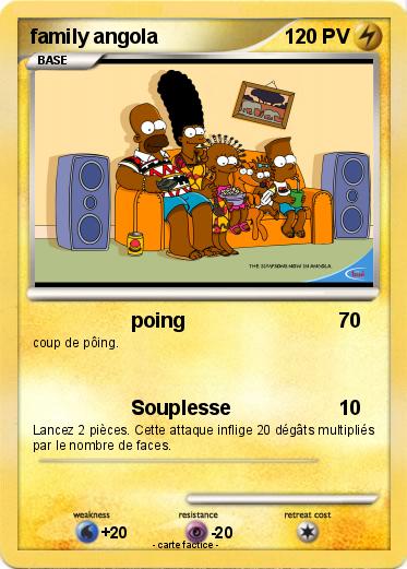 Pokemon family angola