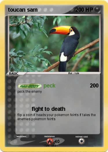 Pokemon toucan sam