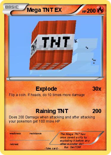 Pokemon Mega TNT EX