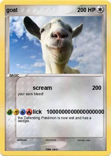 Pokemon goat