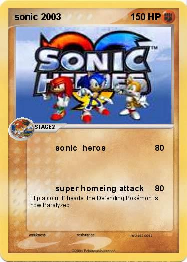 Pokemon sonic 2003