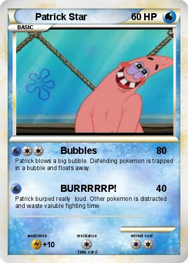 Pokemon Patrick Star