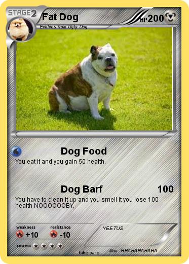 Pokemon Fat Dog