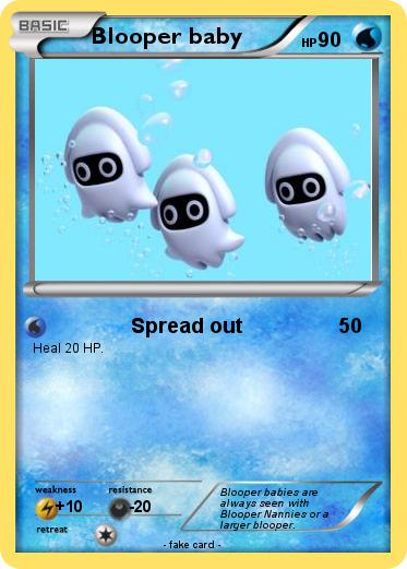 Pokemon Blooper baby