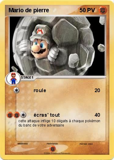 Pokemon Mario de pierre