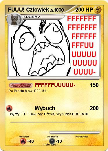 Pokemon FUUU! Człowiek