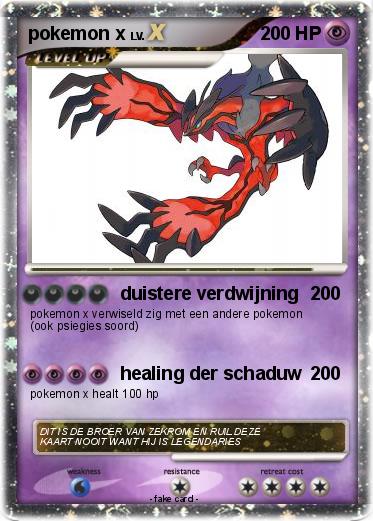 Pokemon pokemon x