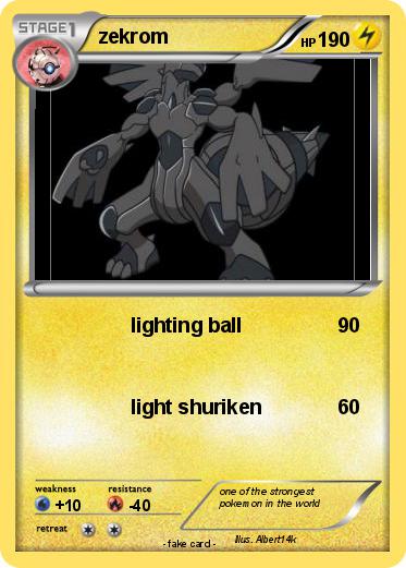 Pokemon zekrom