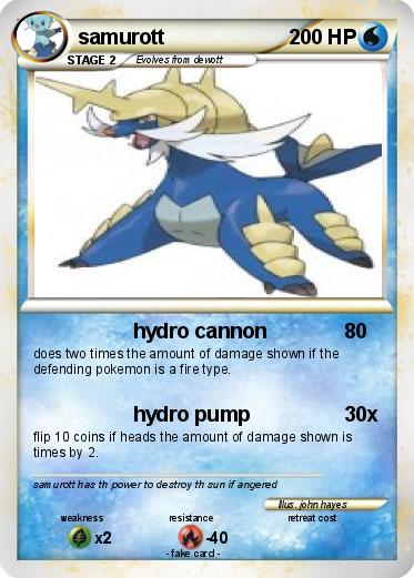 Pokemon samurott