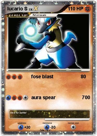 Pokemon lucario S