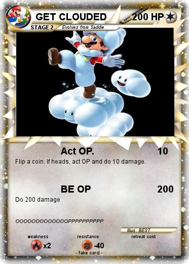 Pokemon GET CLOUDED