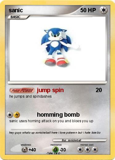 Pokemon sanic
