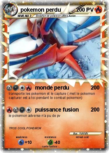 Pokemon pokemon perdu