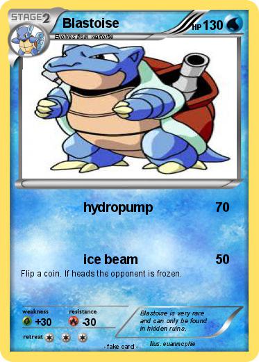 Pokemon Blastoise
