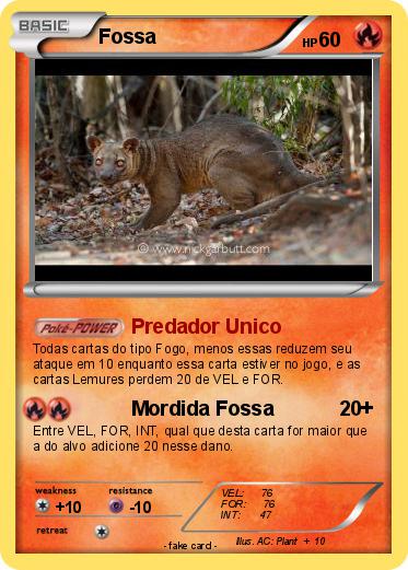 Pokemon Fossa