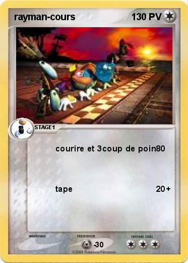 Pokemon rayman-cours