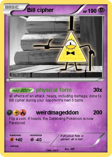 Pokemon Bill cipher