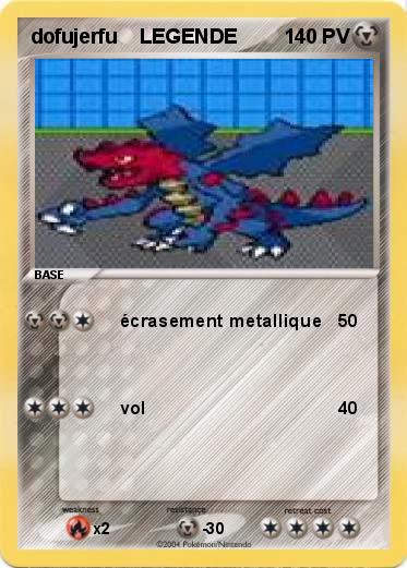 Pokemon dofujerfu    LEGENDE
