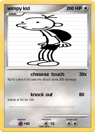 Pokemon wimpy kid