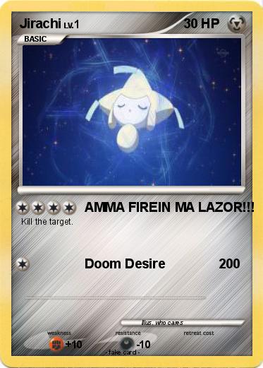 Pokemon Jirachi