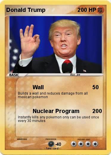 Pokemon Donald Trump