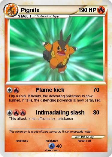 Pokemon Pignite
