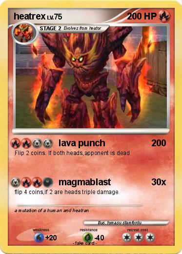 Pokemon heatrex