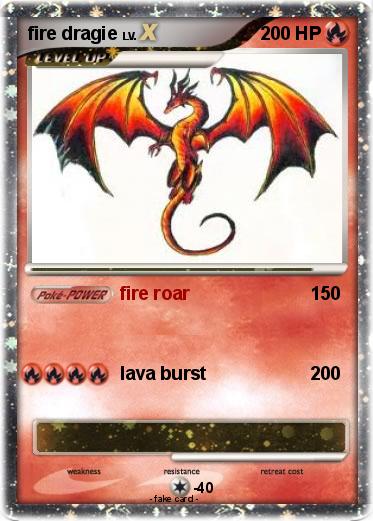 Pokemon fire dragie