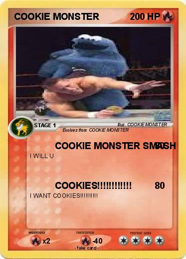 Pokemon COOKIE MONSTER