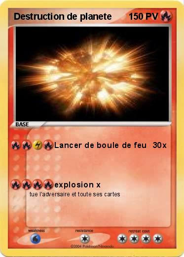 Pokemon Destruction de planete