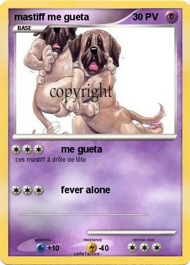 Pokemon mastiff me gueta