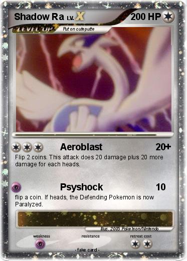 Pokemon Shadow Ra