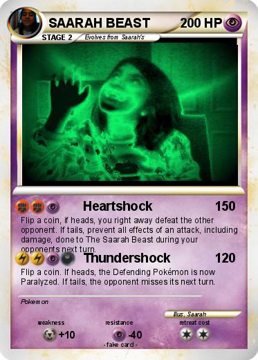 Pokemon SAARAH BEAST
