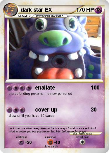 Pokemon dark star EX