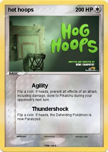 Pokemon hot hoops