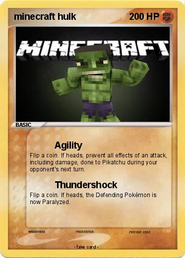 Pokemon minecraft hulk