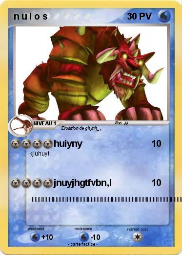 Pokemon n u l o s