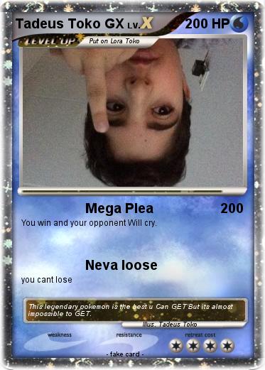 Pokemon Tadeus Toko GX