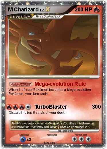Pokemon M Charizard