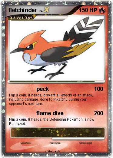 Pokemon fletchinder
