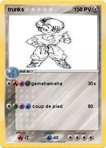 Pokemon trunks