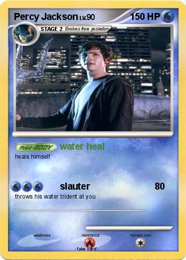 Pokemon Percy Jackson