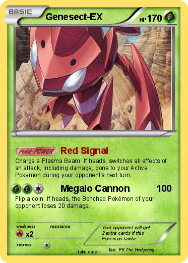 Pokemon Genesect-EX