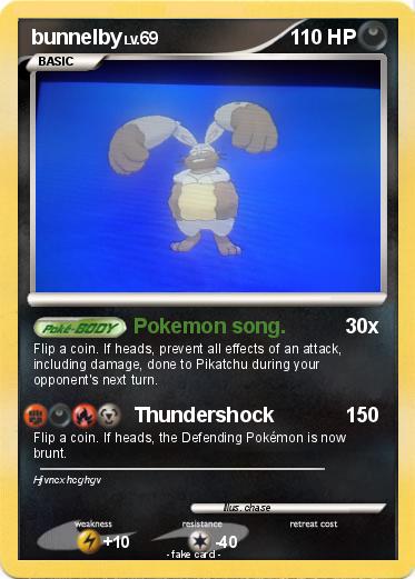Pokemon bunnelby