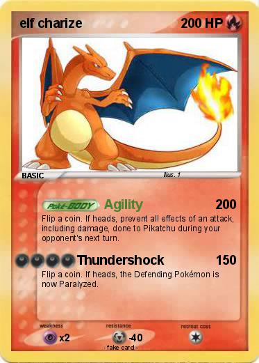 Pokemon elf charize