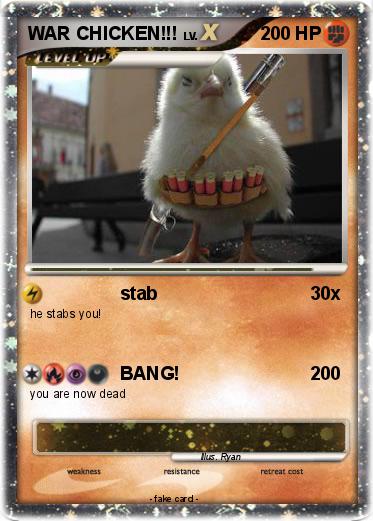 Pokemon WAR CHICKEN!!!