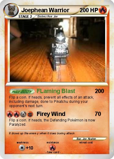 Pokemon Joephean Warrior