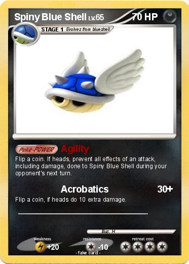 Pokemon Spiny Blue Shell