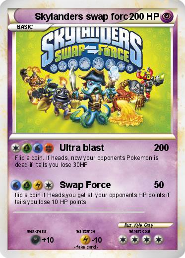 Pokemon Skylanders swap forc