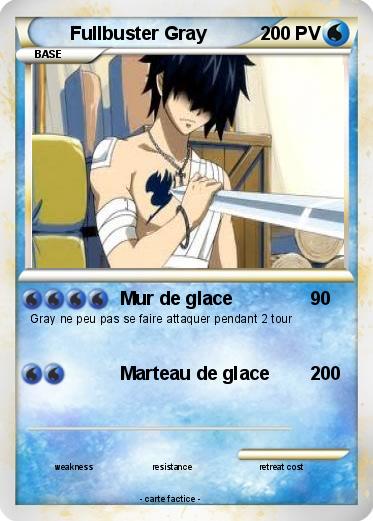 Pokemon Fullbuster Gray